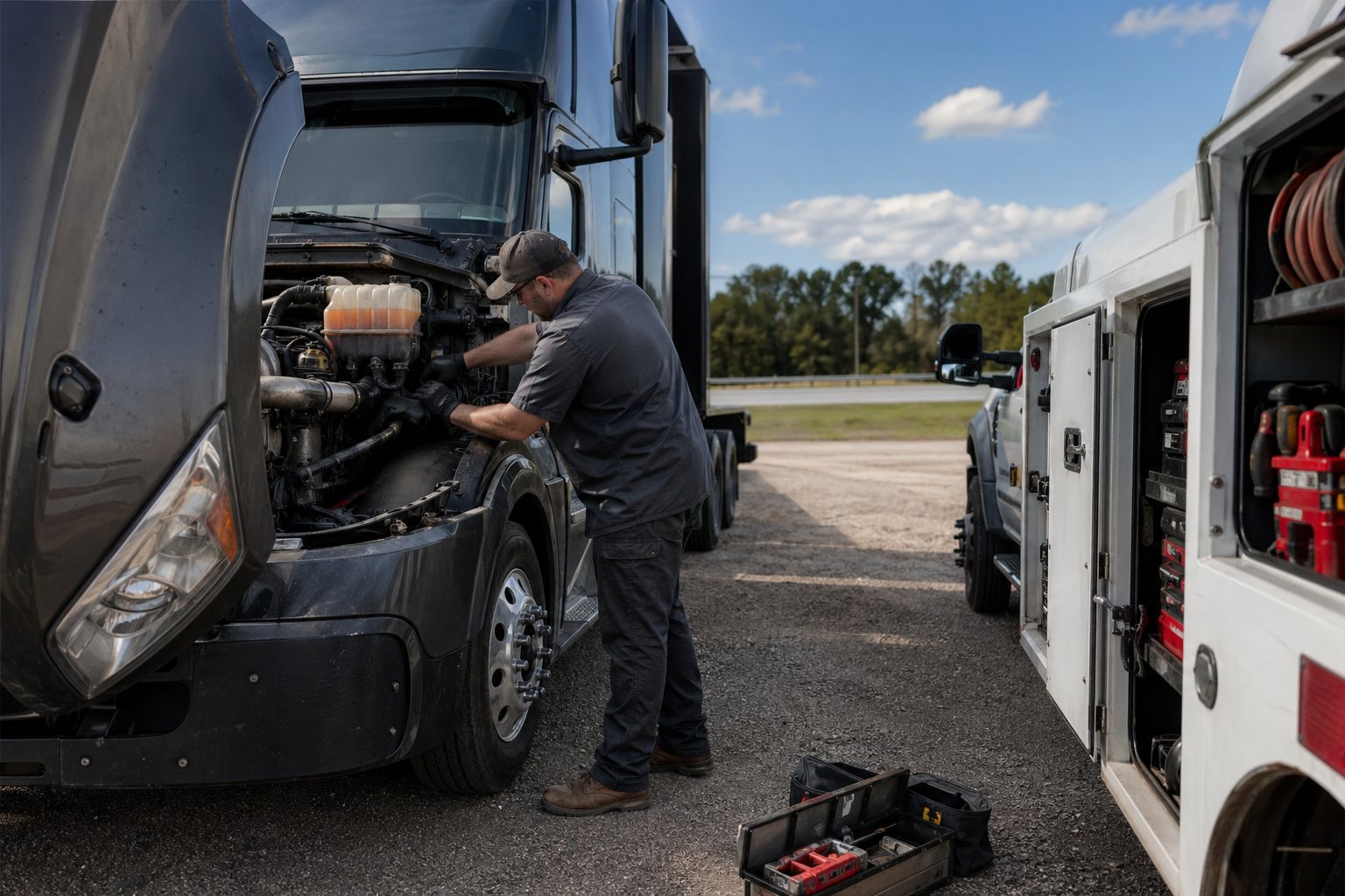 Baltimore Truck Brake Repair mobile service in Baltimore